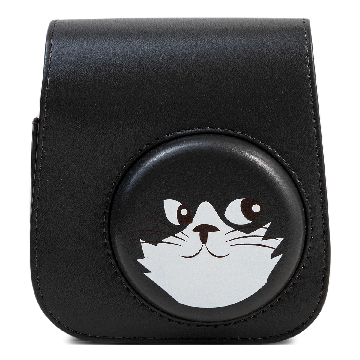 FUJIFILM Чехол для фотоаппарата Instax Mini 11 BMP11-22 Black Lovely Cat Фото 1.