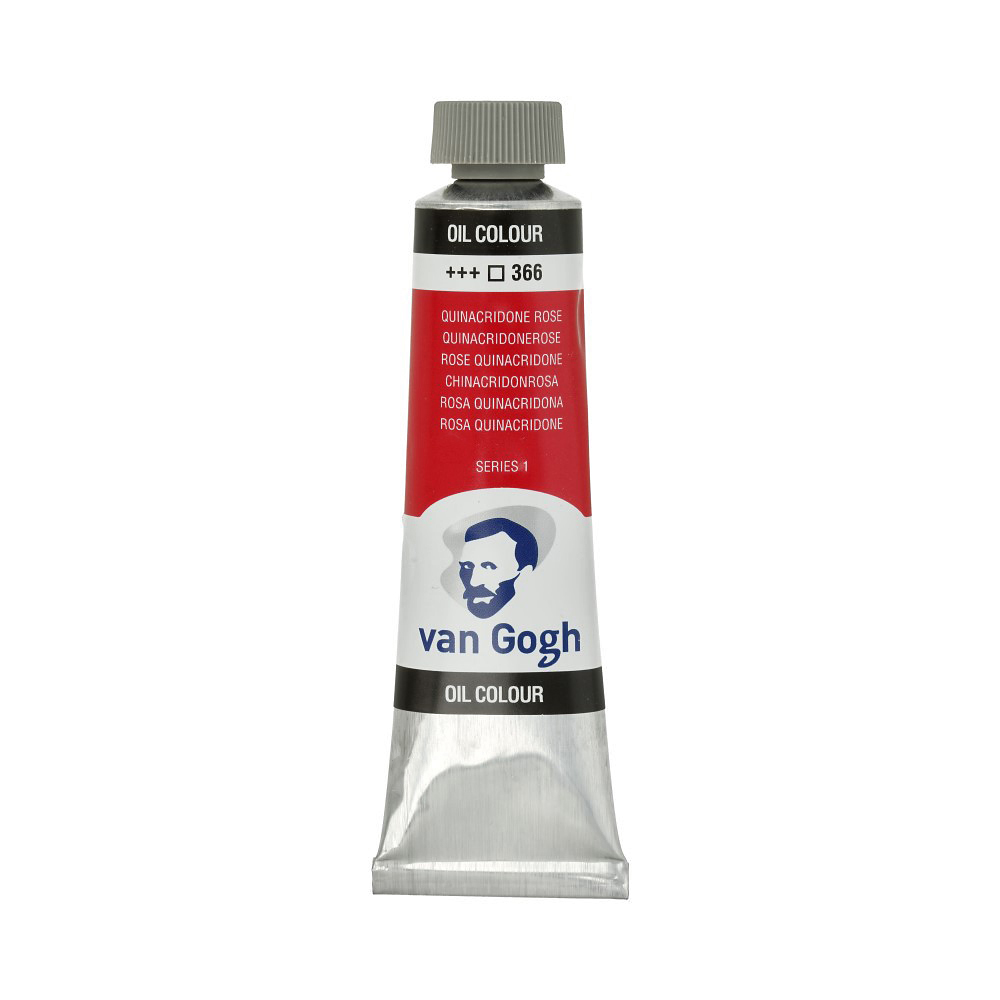 Краска масляная VAN GOGH № 1 40 мл 02053663 №366 Квинакридон розовый Фото 1.