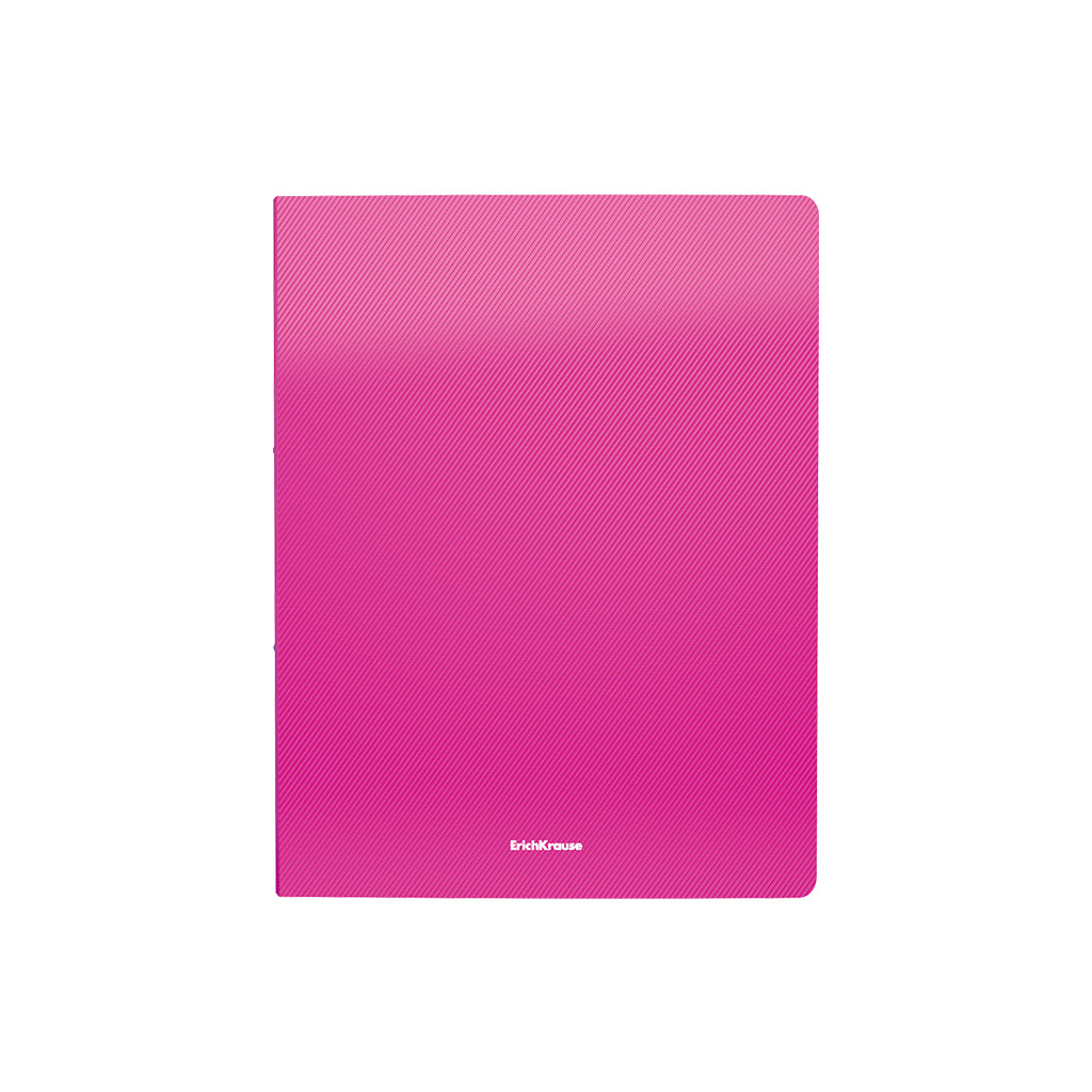 ErichKrause Папка на 4 кольцах пластиковая Diagonal Vivid A4 ( 24х31х5.2 см) в ассортименте 47134 Фото 6.