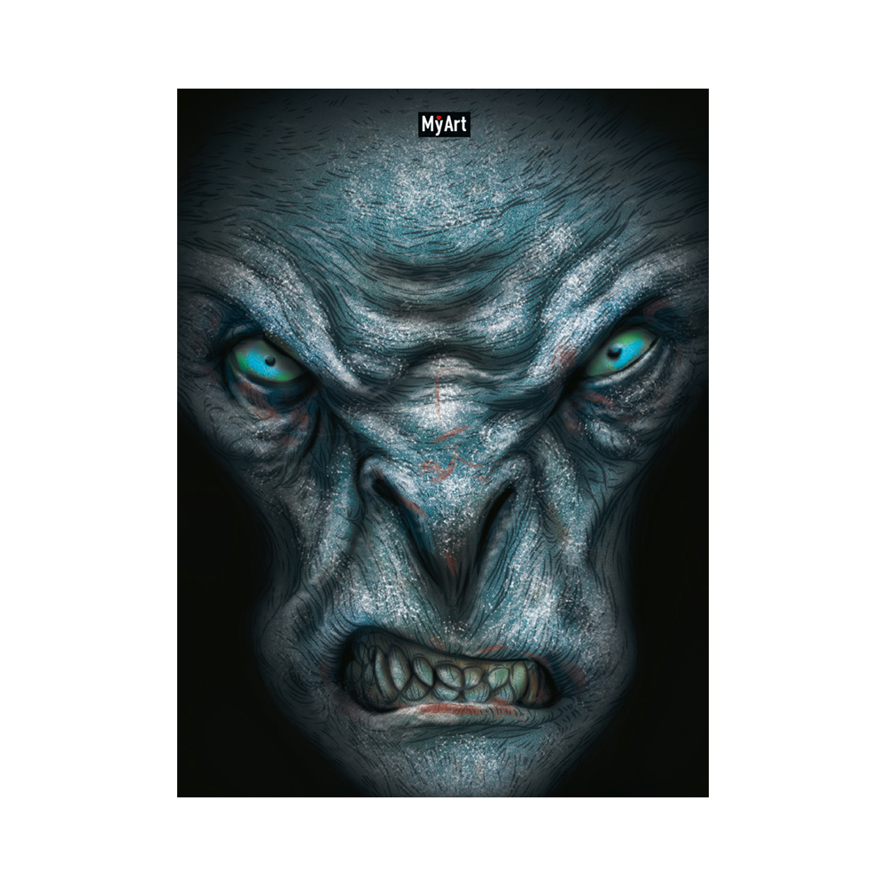 ПФ Horror Sketchbook 18+ A5 100 г/м2 20.3 х 14.5 см 80 л. Оборотень 64-5338 Фото 2.