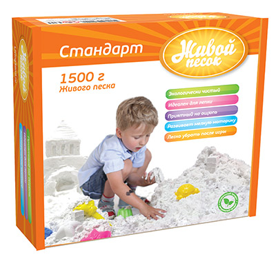 Живой песок Стандарт 03 1 500 г 2030 Фото 1.