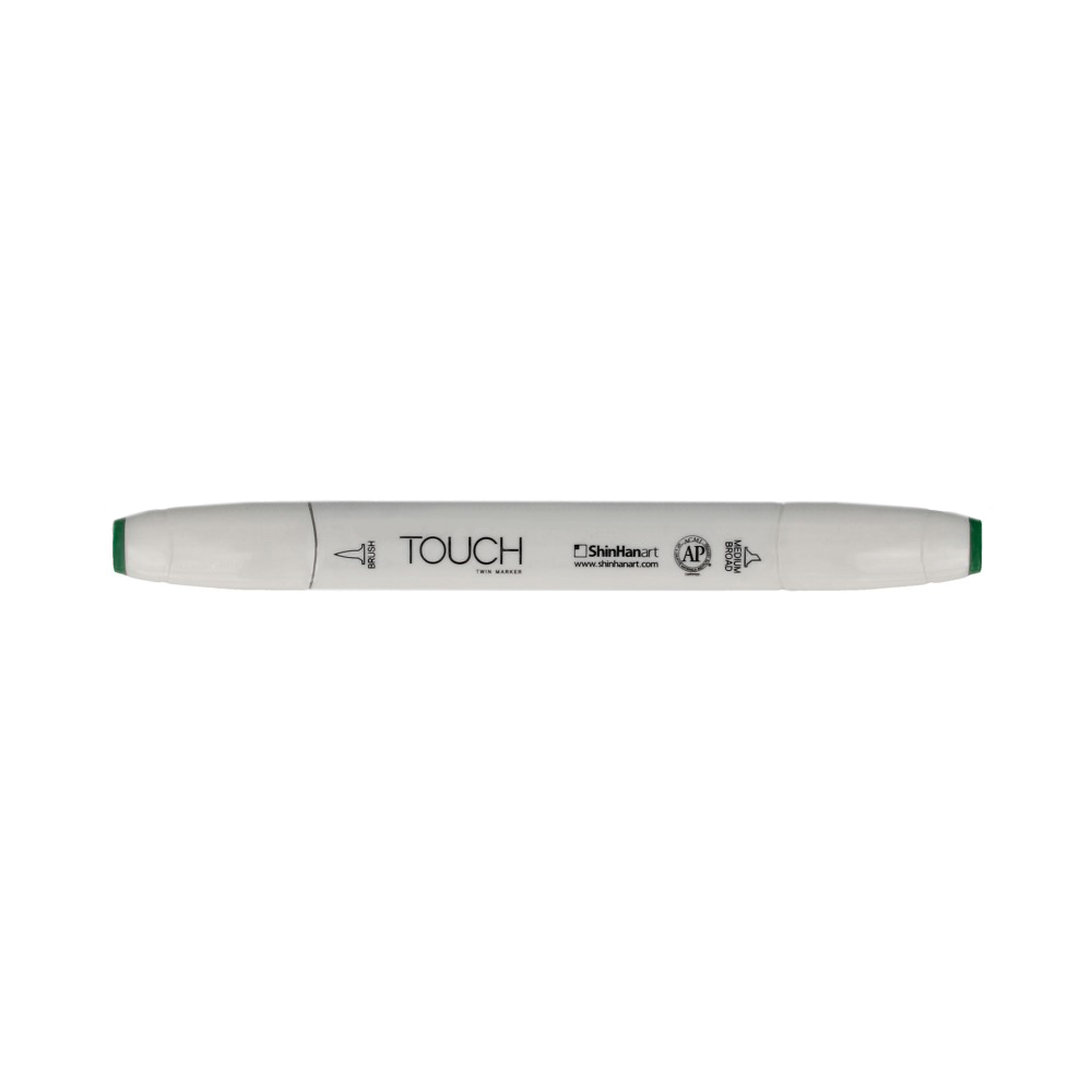 TOUCH TWIN BRUSH Маркер 1-8 мм кисть/перо скошенное 1210056 зеленая мята G56 Фото 1.