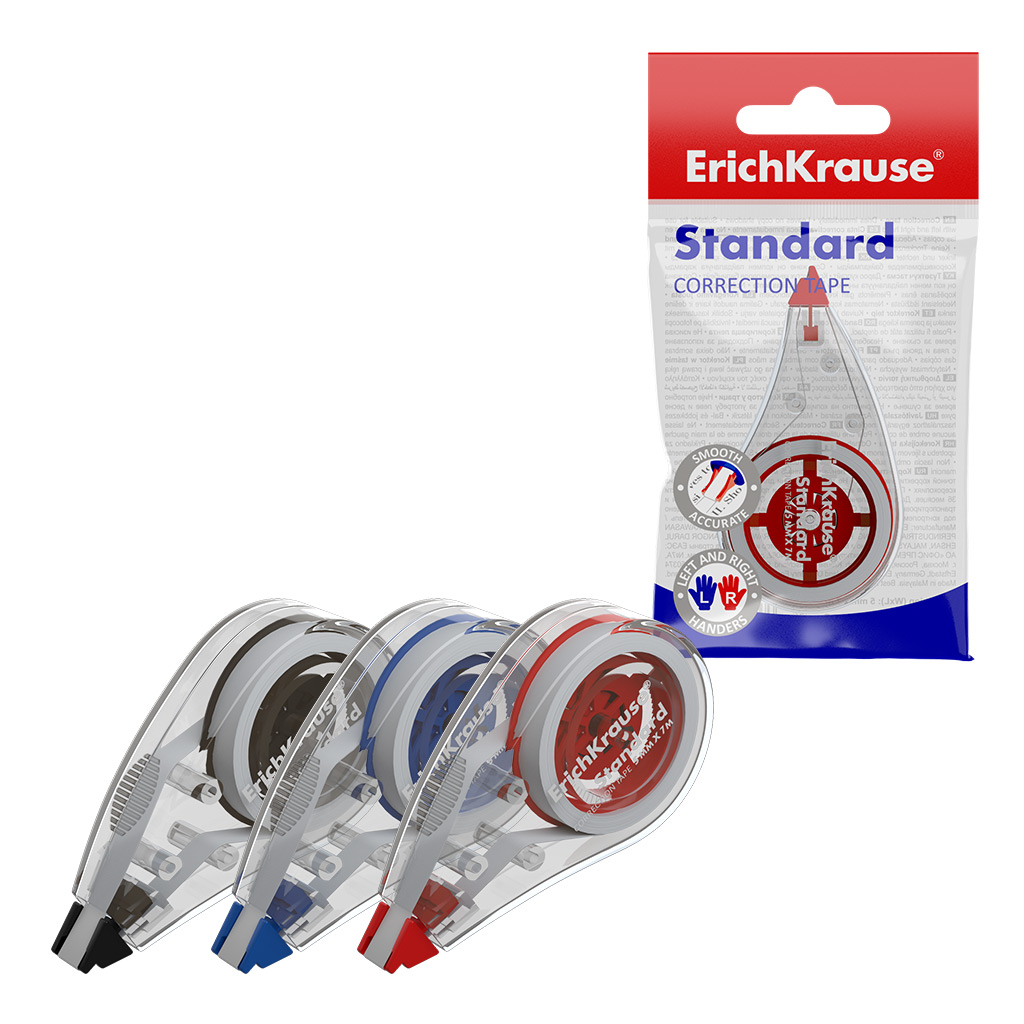 ErichKrause Корректирующая лента Standard 5 мм х 7 м 53195 Фото 1.