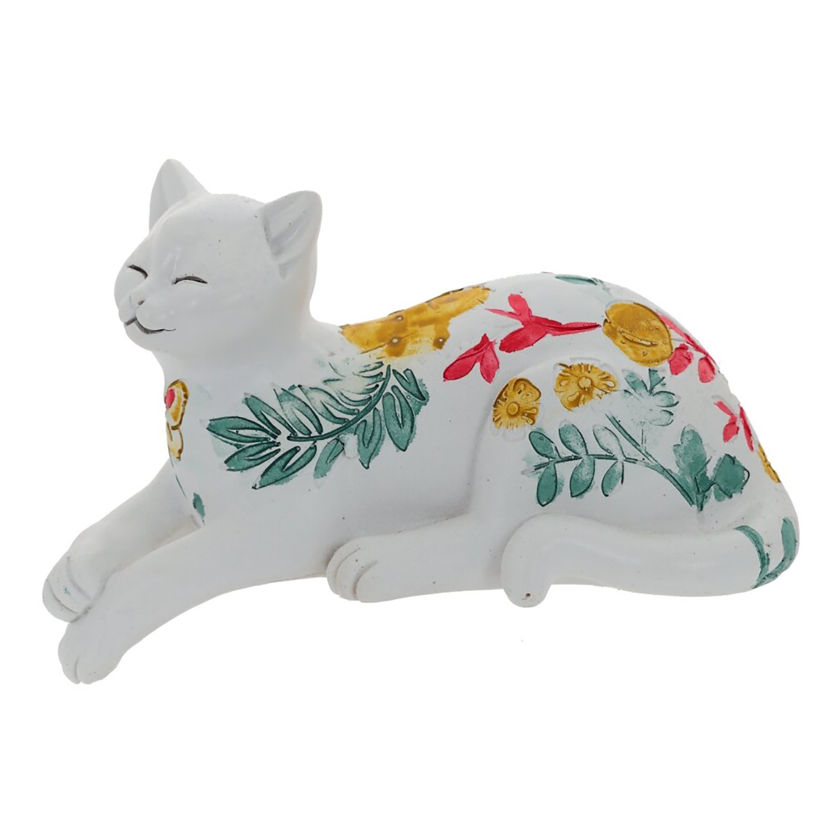 796917 Фигурка декоративная Кошка 15.5 х 9 х 9 см Голубой Фото 1.