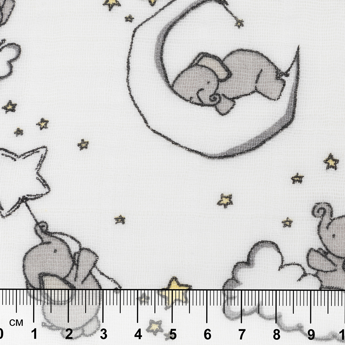Ткань PEPPY Ткань муслиновая EMBRACE 100% хлопок 100 х 125 см Shannon Fabrics emlittleone banana Фото 5.