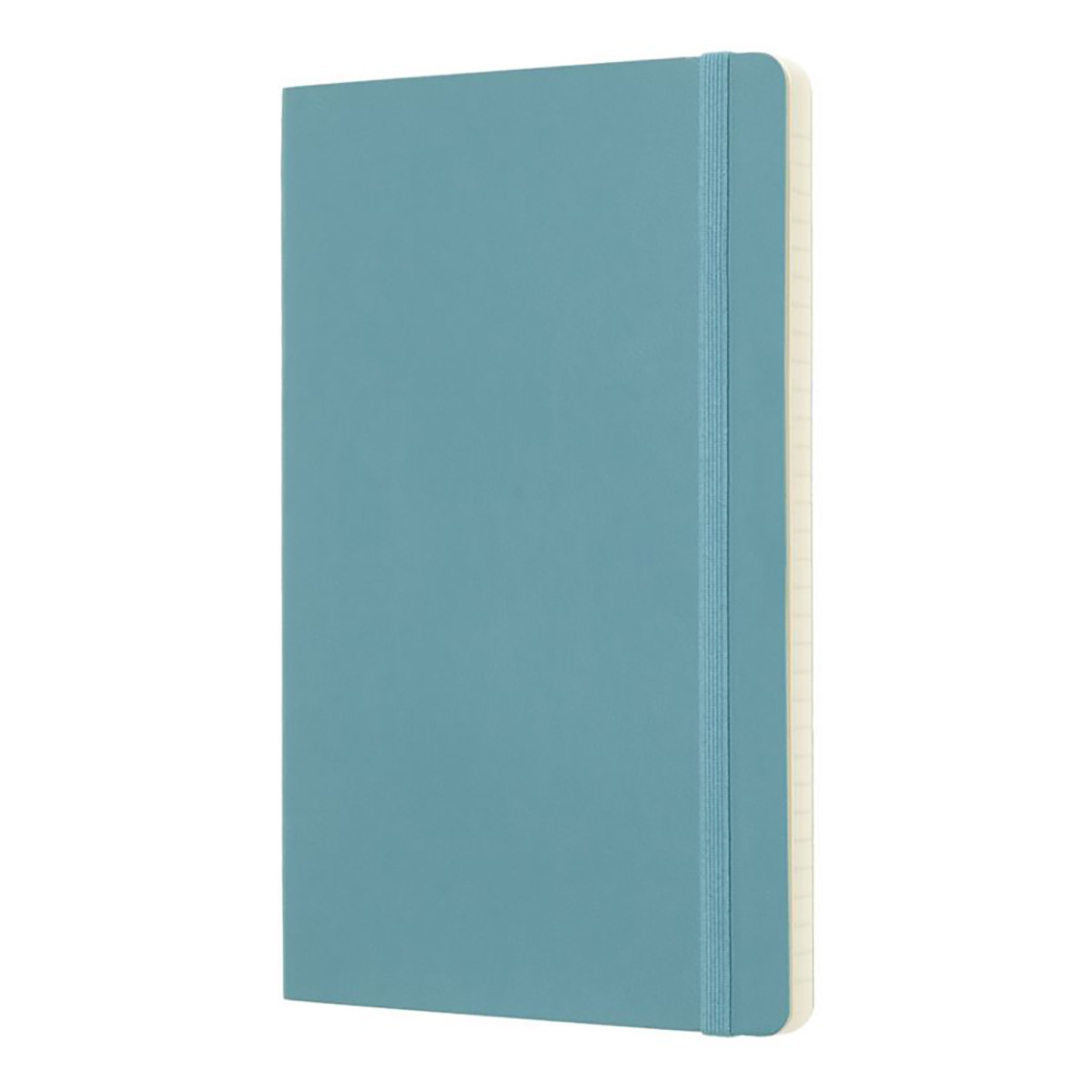 Moleskine Блокнот CLASSIC SOFT Large линейка ( 130 x 210 мм) 96 л. линия Голубой Фото 2.