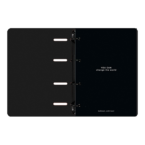 Be Smart Тетрадь общая коллекция Dune A5 120 л. на кольцах 65 г/кв.м клетка N4908 горизонт Фото 3.