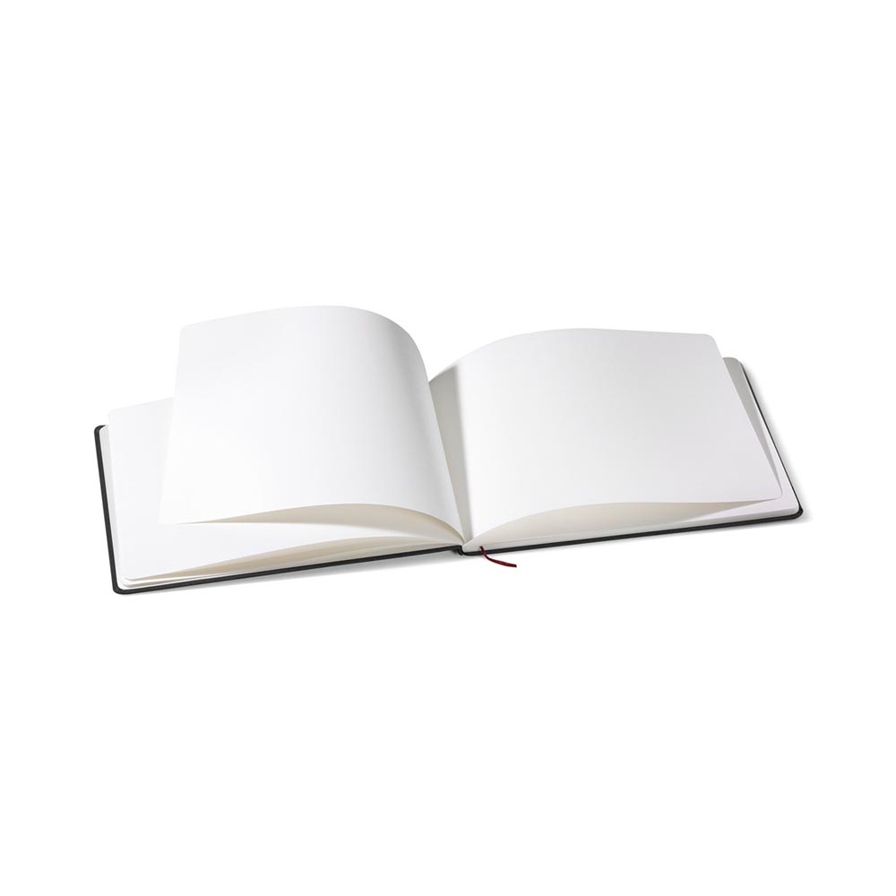 Hahnemuhle Альбом для акварели Watercolour book портрет среднее зерно, жесткая обложка (ткань) с резинкой 100% целлюлоза 200 г/м2 11 х 15.5 см твердый переплет 30 л. 10628813 среднезернистая Фото 3.