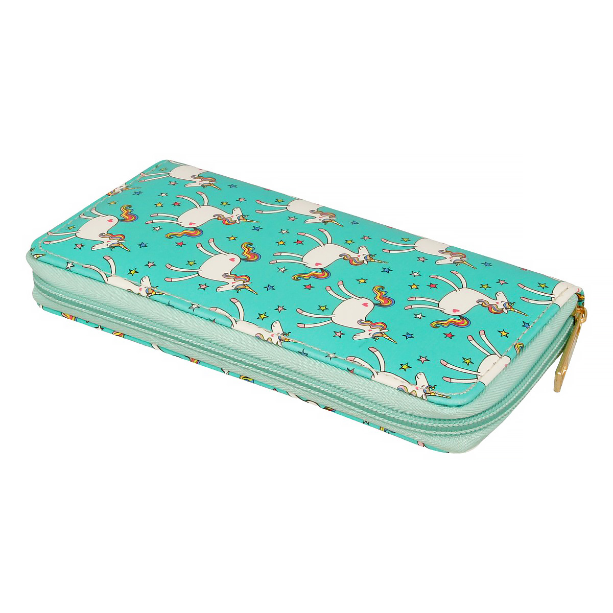 Кошелёк 20 х 11 х 2.5 см Happy unicorn green S18W031 Фото 2.