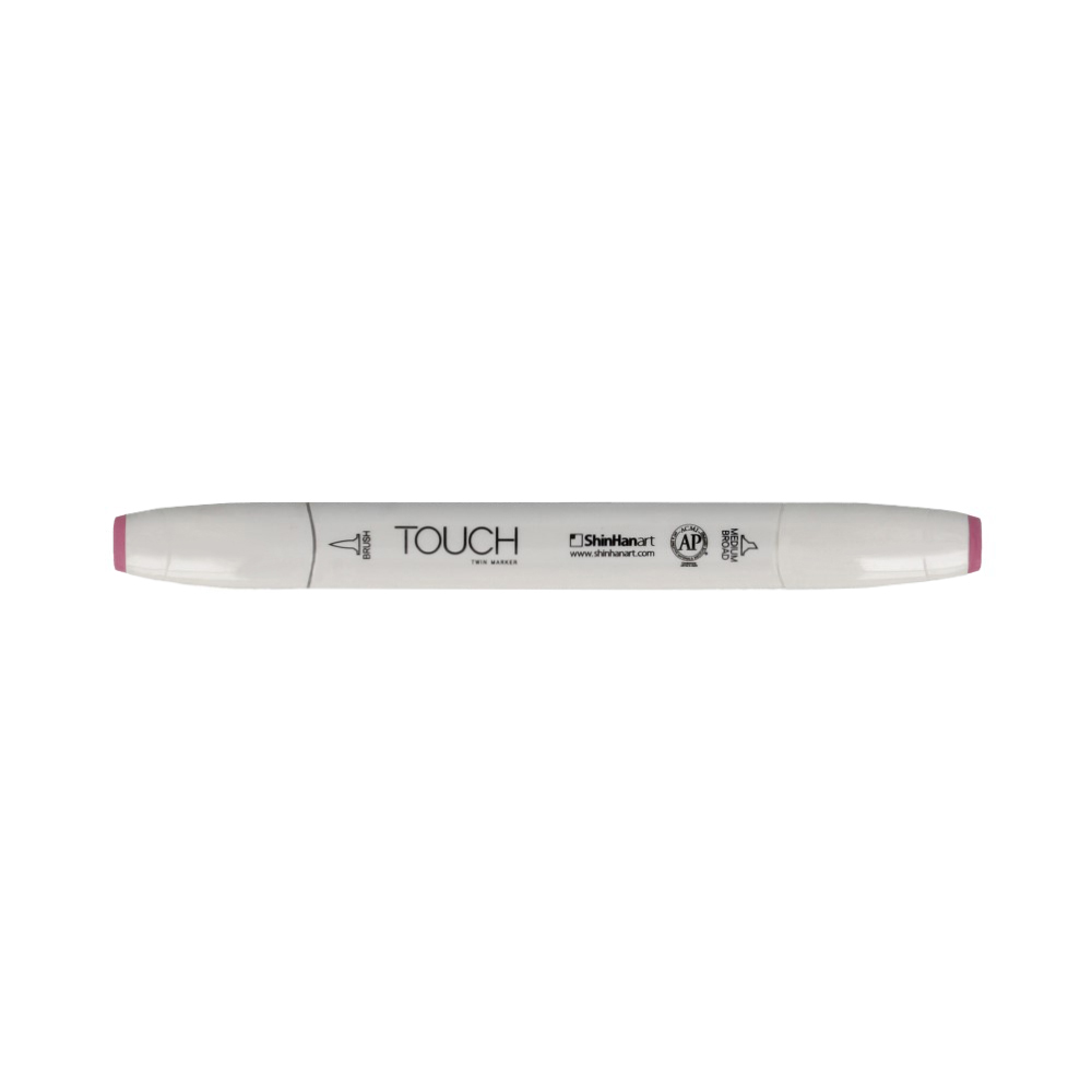 TOUCH TWIN BRUSH Маркер 1-8 мм кисть/перо скошенное 1210088 серо-фиолетовый P88 Фото 1.