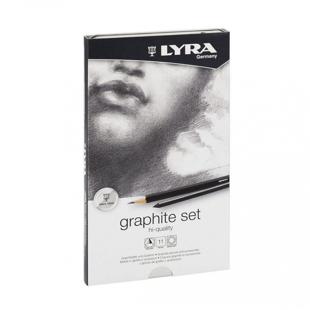 LYRA Набор для графики REMBRANDT GRAPHITE 11 шт. L2051111 Фото 1.