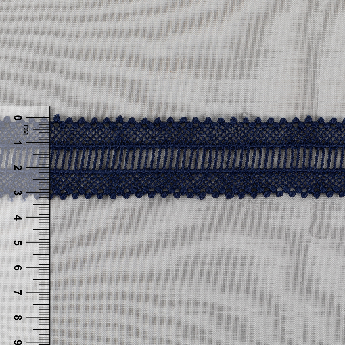 Гипюр Gamma 33 мм GGM-3301 Турция GP012DB т.синий Фото 5.