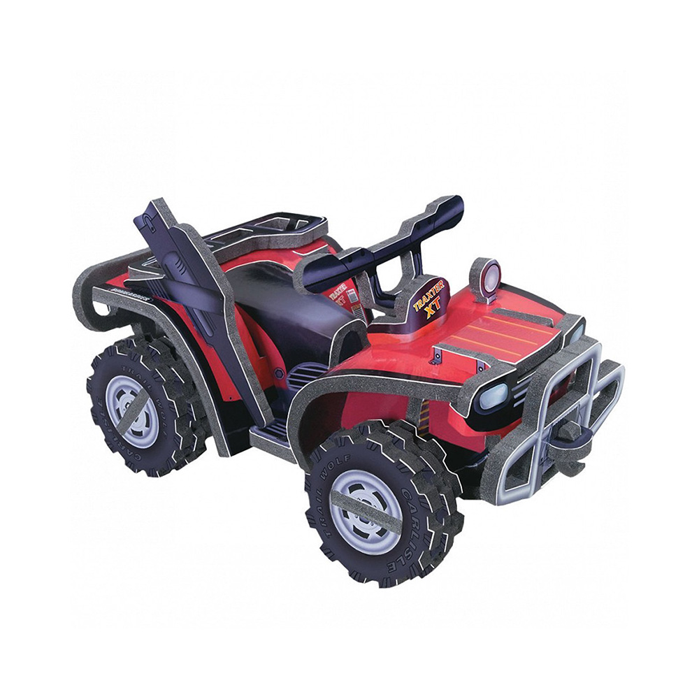Умная бумага Модели-пазлы объемные 4 096 Traxter ATV Фото 1.