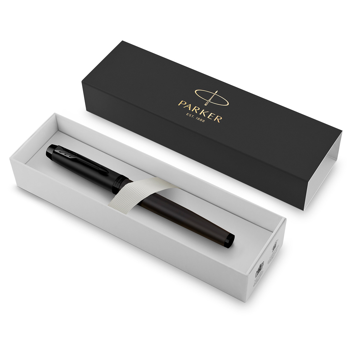PARKER Ручка перьевая IM Achromatic Matt Black 1829022 в подарочной коробке Фото 4.