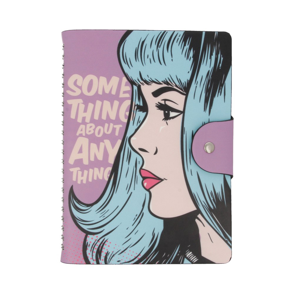 Infolio Ежедневник недатированный Comics A6- 140 x 200 мм 96 л. AZ907/violet Фото 1.
