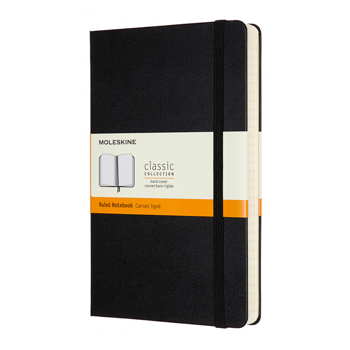 Moleskine Блокнот CLASSIC EXPENDED Large 1127515 ( 130х210 мм) 200 л. линия чёрный Фото 1.