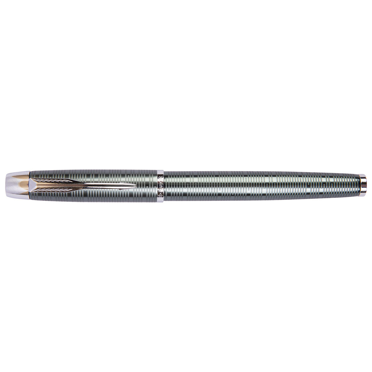 PARKER Parker ручка роллер Parker IM Premium Vacumatic Emerald Pearl CT в подарочной коробке 0.5 мм 1906735 Зеленый корпус цвет чернил: синий Фото 1.