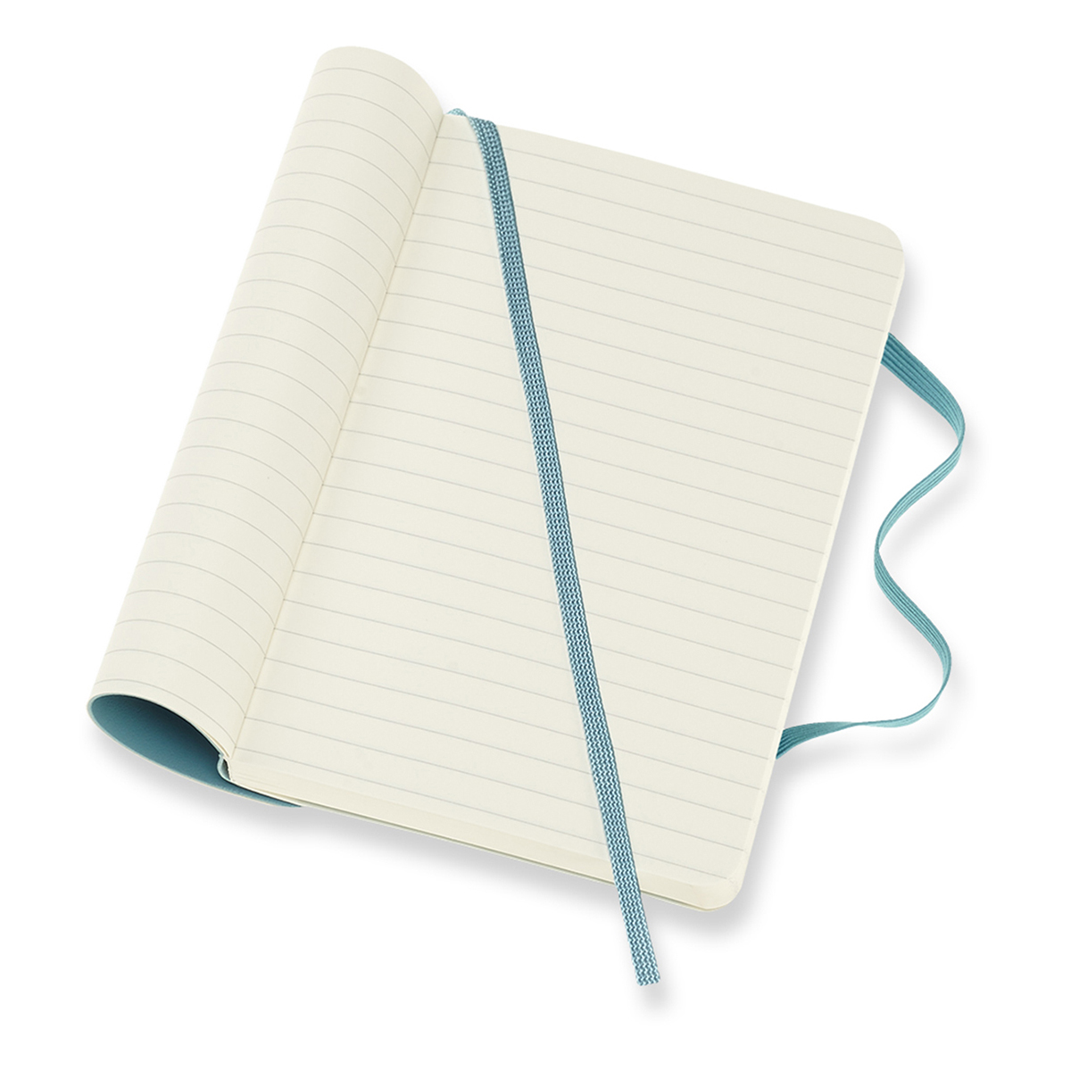 Moleskine Блокнот CLASSIC SOFT Pocket линейка ( 90 х 140 мм) 96 л. линия Зеленый Фото 6.
