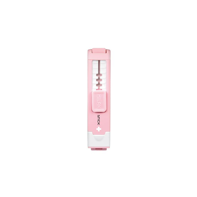 Milan Набор ластик с точилкой для карандашей STICK + серия Edition розовый BYM10141IBGP Фото 3.