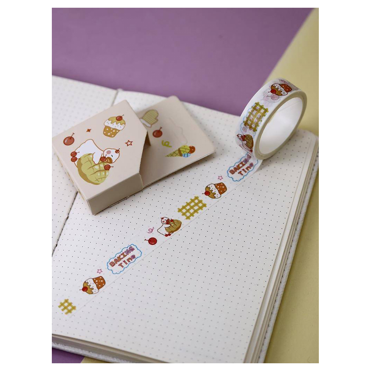 ILIKEGIFT Декоративный скотч 1 см х 5 м 1 шт. Duck cake 601-4-01-03 Фото 3.