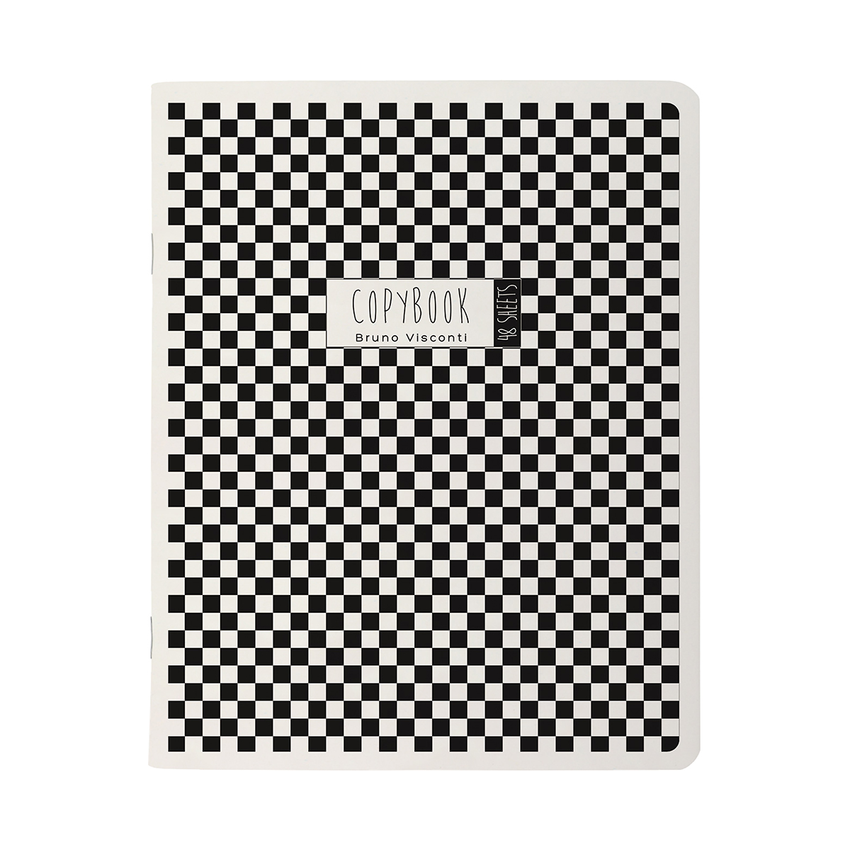 Альт Набор подарочный BLACK&WHITE NEW : две тетради и ручка в тубе 3 пред. 7-48-1269-3/4 Шашечки Фото 4.