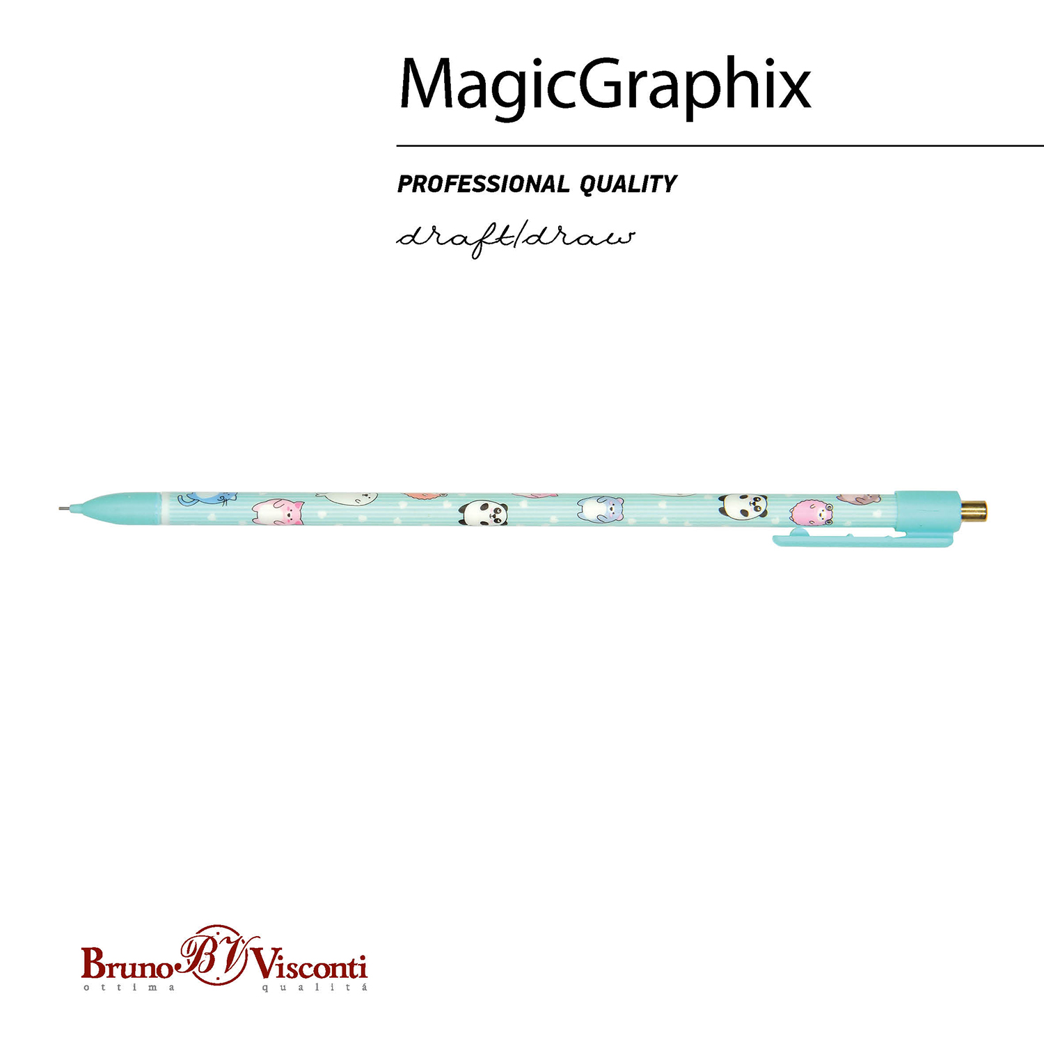 Bruno Visconti Карандаш механический MagicGraphix 0.5 мм 21-0044/08 Зверюшки Фото 3.