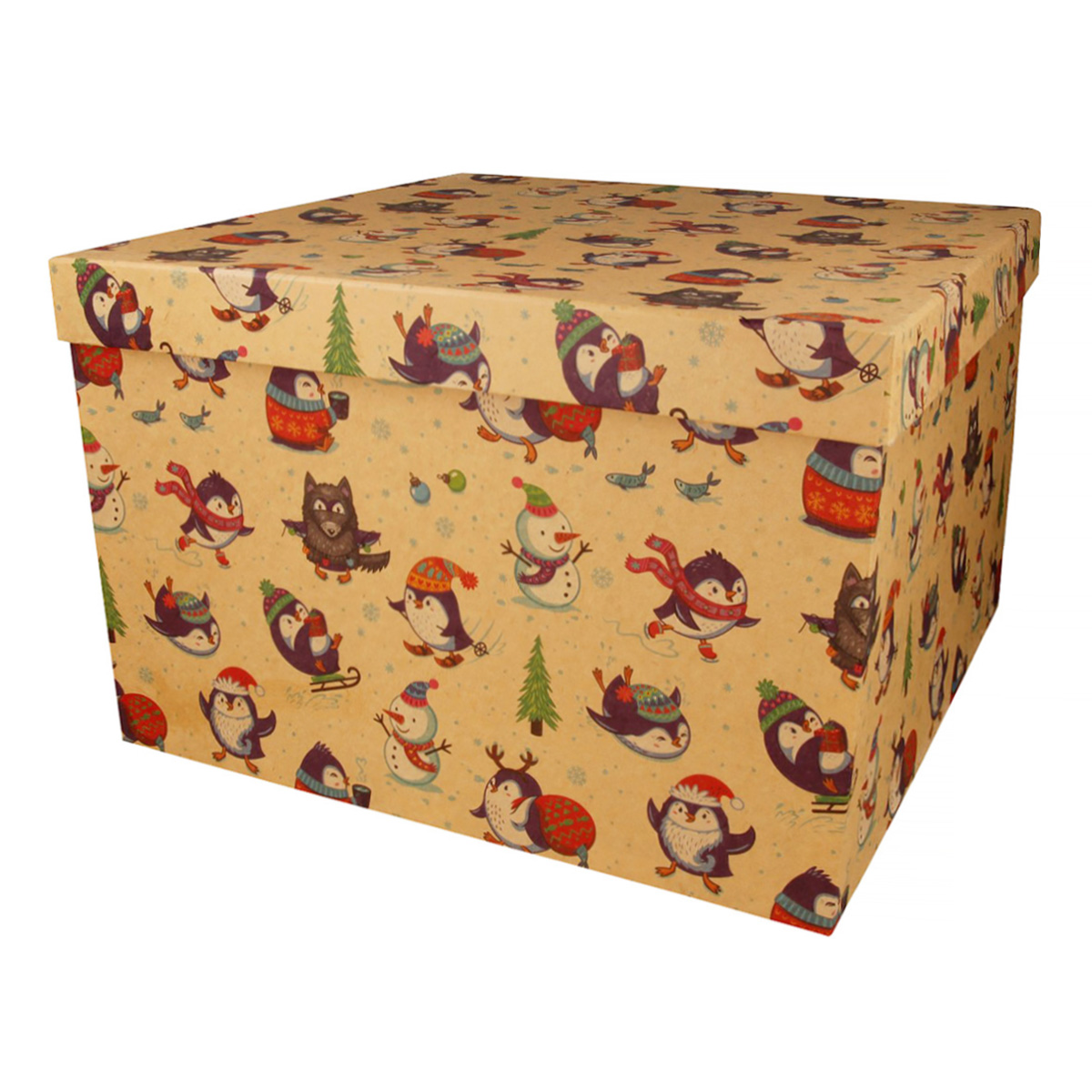 Grand Gift Коробка картонная 28 х 28 х 19 см 52-2 Фото 3.