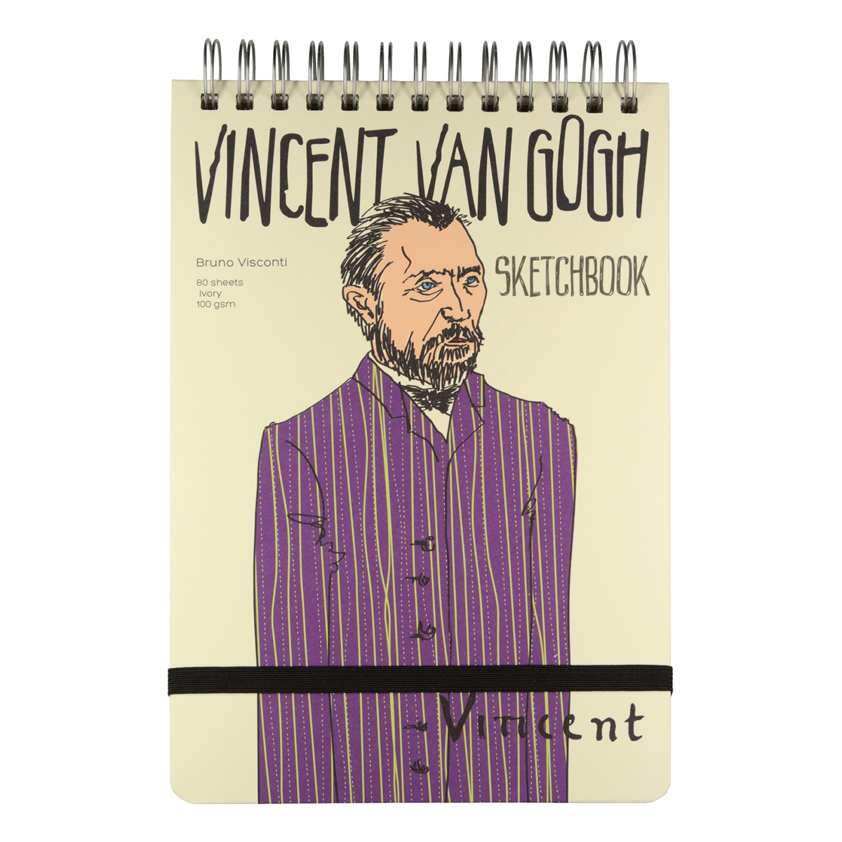 Bruno Visconti 1-504/02 Sketchbook Bv 100 г/м2 27 х 18 см на гребне 80 л. БЕЖЕВЫЙ Фото 11.