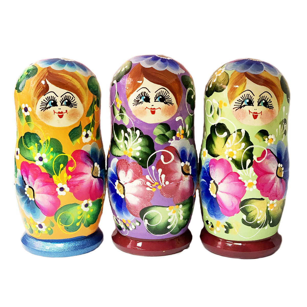 МатрёшИгрушка Матрешка 5 в 1 малая, в коробке 6 х 6 х 13 см Фото 1.