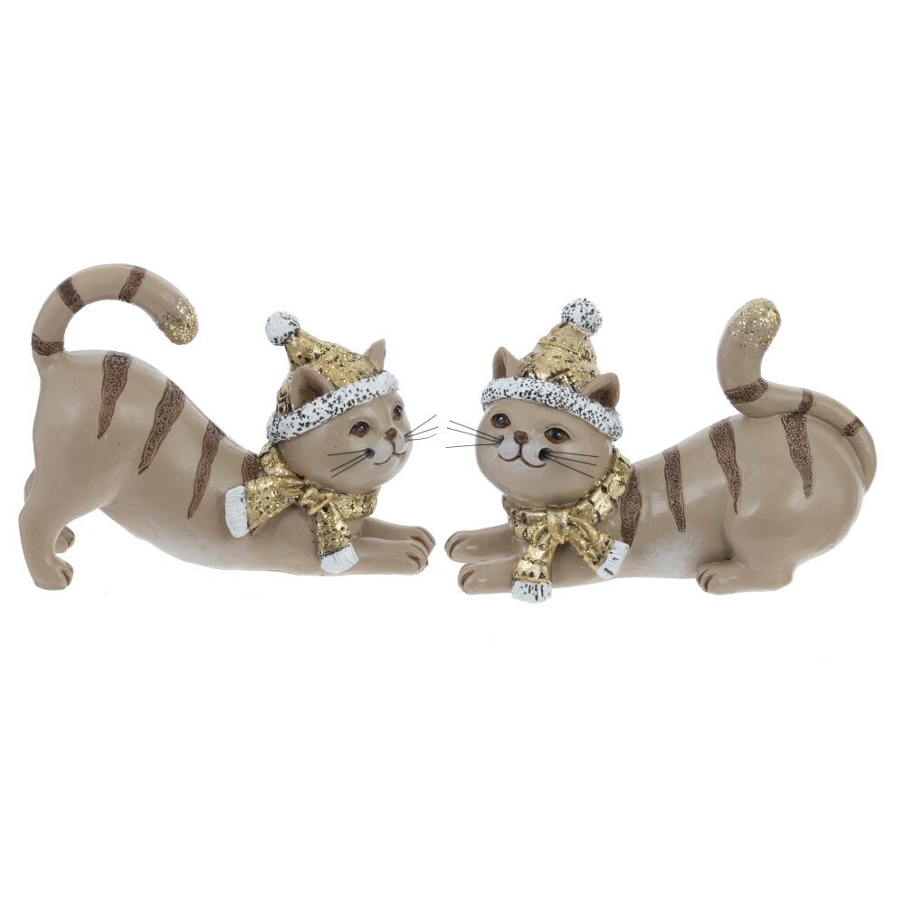 811938 Фигурка декоративная Кот 13.5 х 6 х 8.5 см в ассортименте Фото 1.