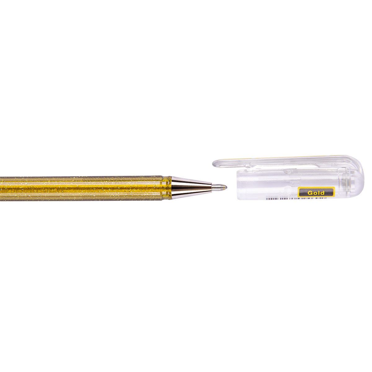 Pentel Ручка гелевая Hybrid Dual Metallic, K110-DXX цвет чернил: под золото Фото 2.
