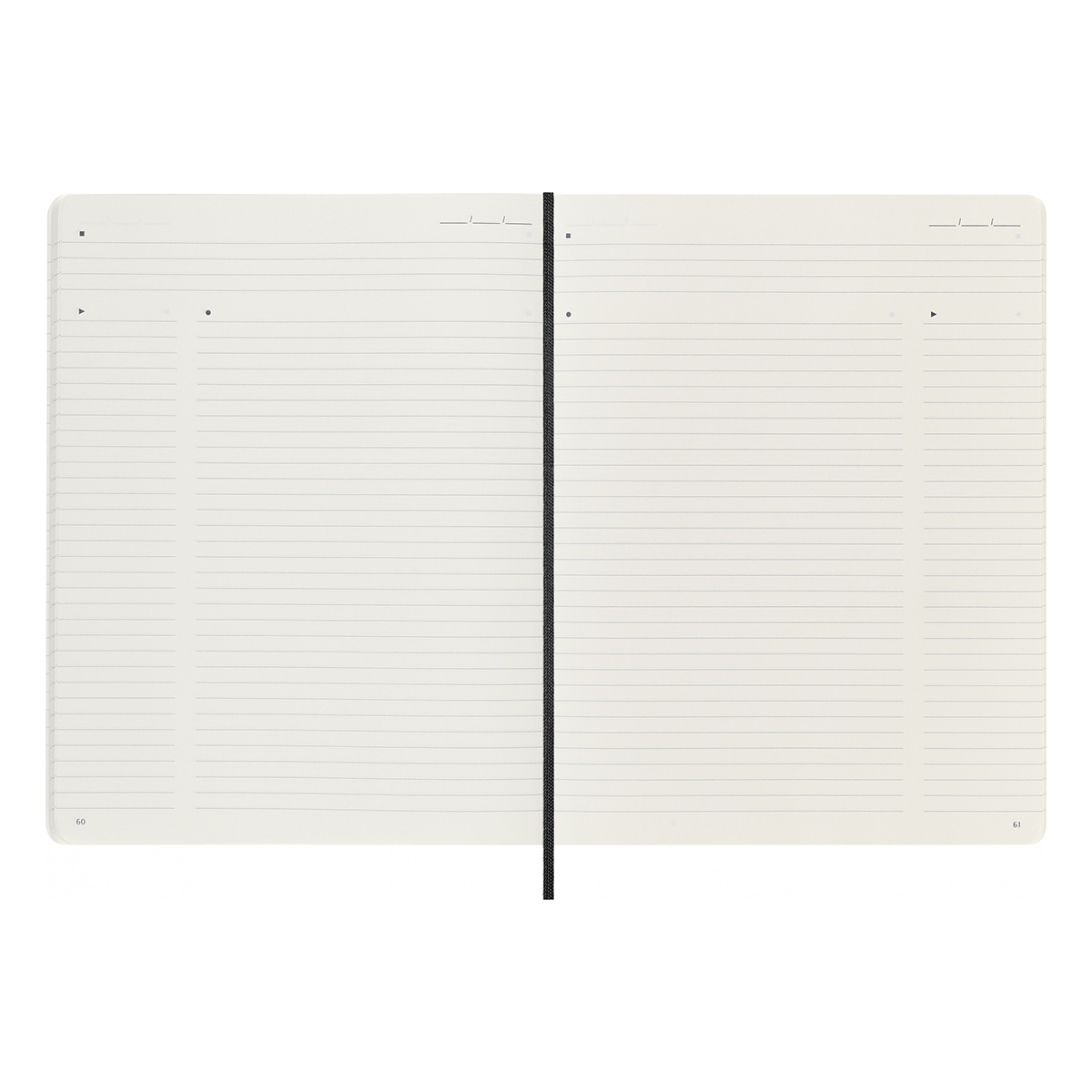Moleskine Блокнот PROFESSIONAL SOFT XLarge ( 190х250 мм) 96 л. черный 406954 Фото 6.