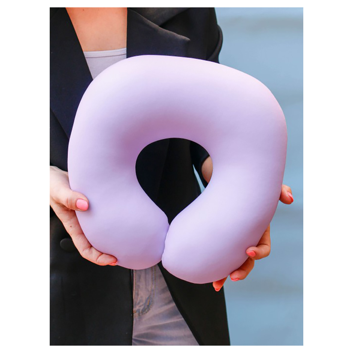 Подголовник антистресс Hugme toys 29 х 28 х 9 см Единорог HMT-015 Фото 4.