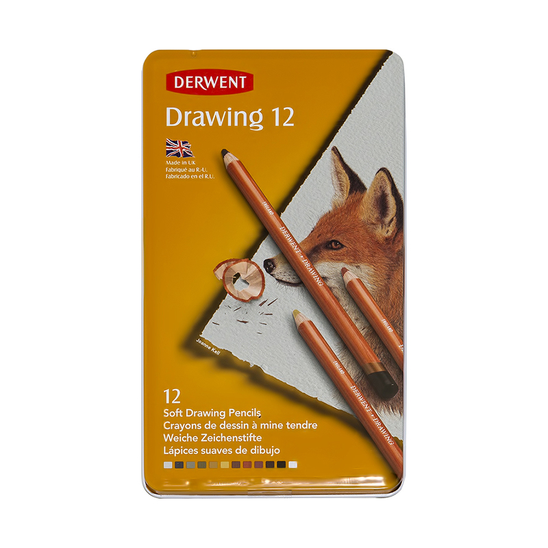 Derwent Набор цветных карандашей заточенный 12 цв. 12 шт. 0700671 Drawing Фото 2.