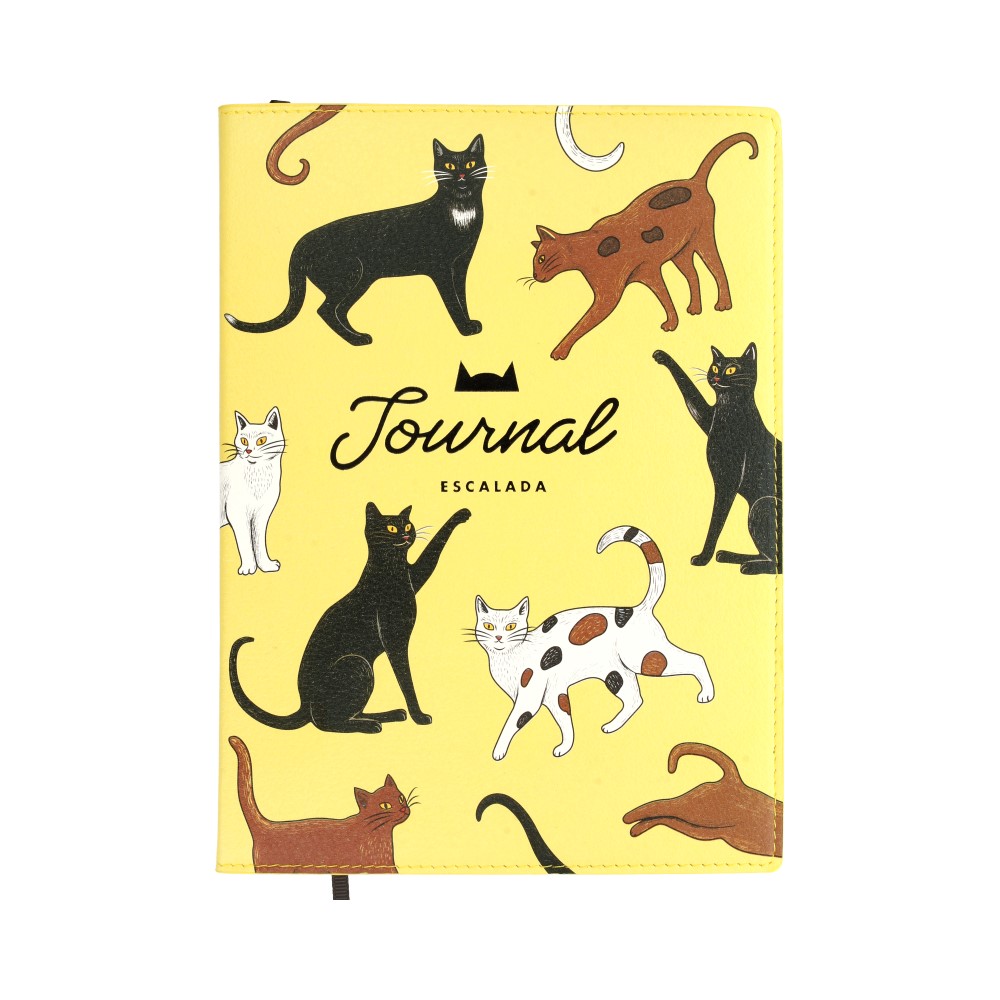 Феникс + Записная книжка A5+ ( 220 х 160 мм) 120 л. клетка/линия Коты 52804 Фото 1.