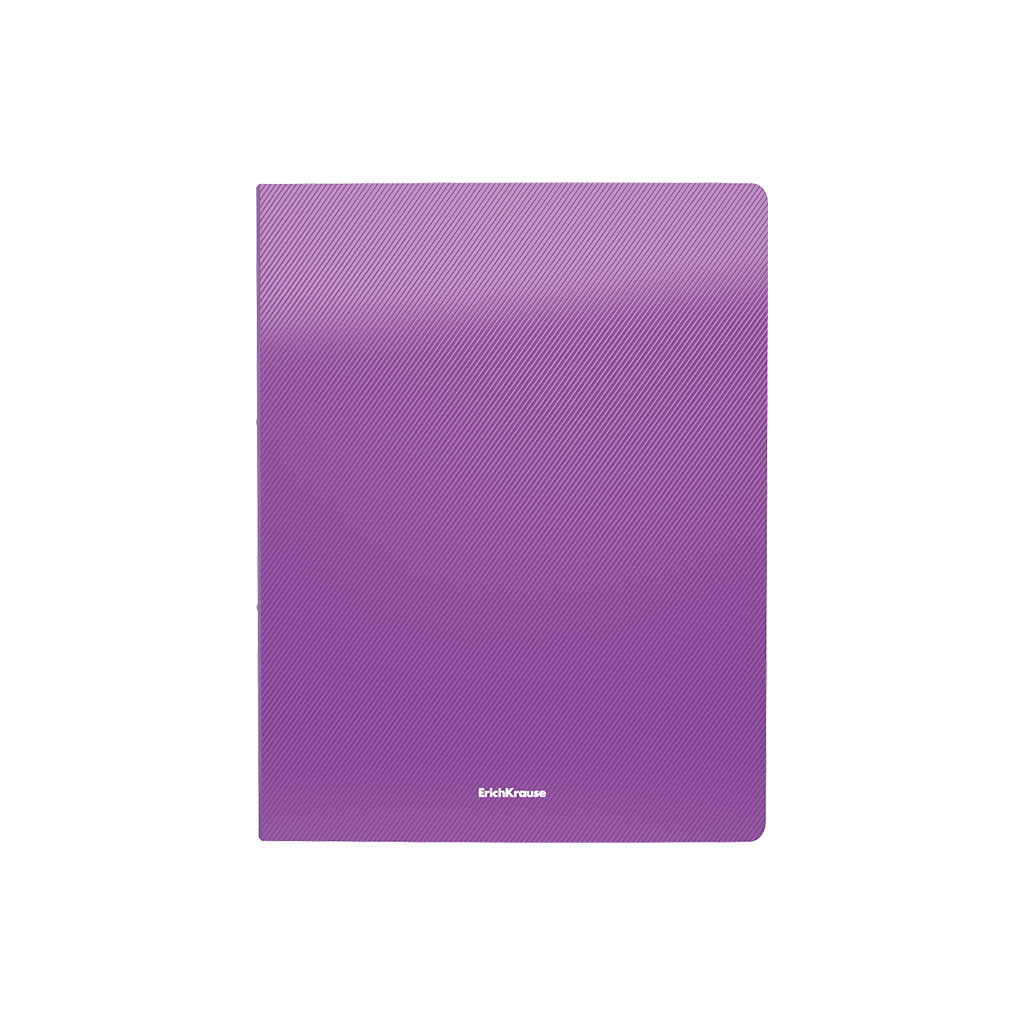 ErichKrause Папка на 2 кольцах пластиковая Diagonal Vivid A4 ( 24х31х5.2 см) в ассортименте 47133 Фото 4.