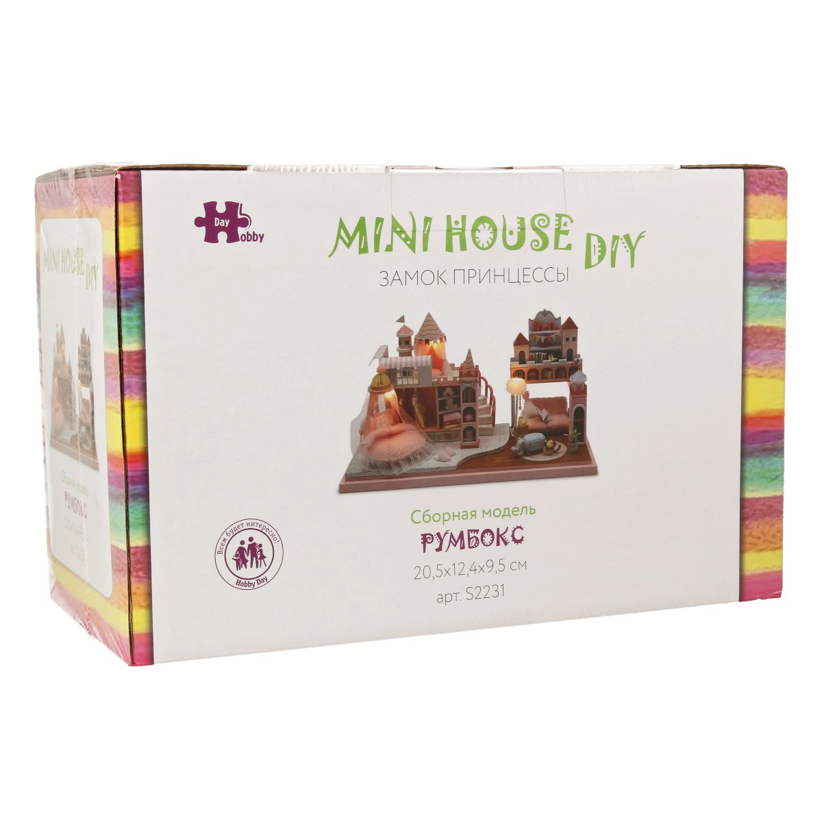 Интерьер в миниатюре Hobby Day S2231 Румбокс Замок принцессы серия MiniHouse . Фото 1.