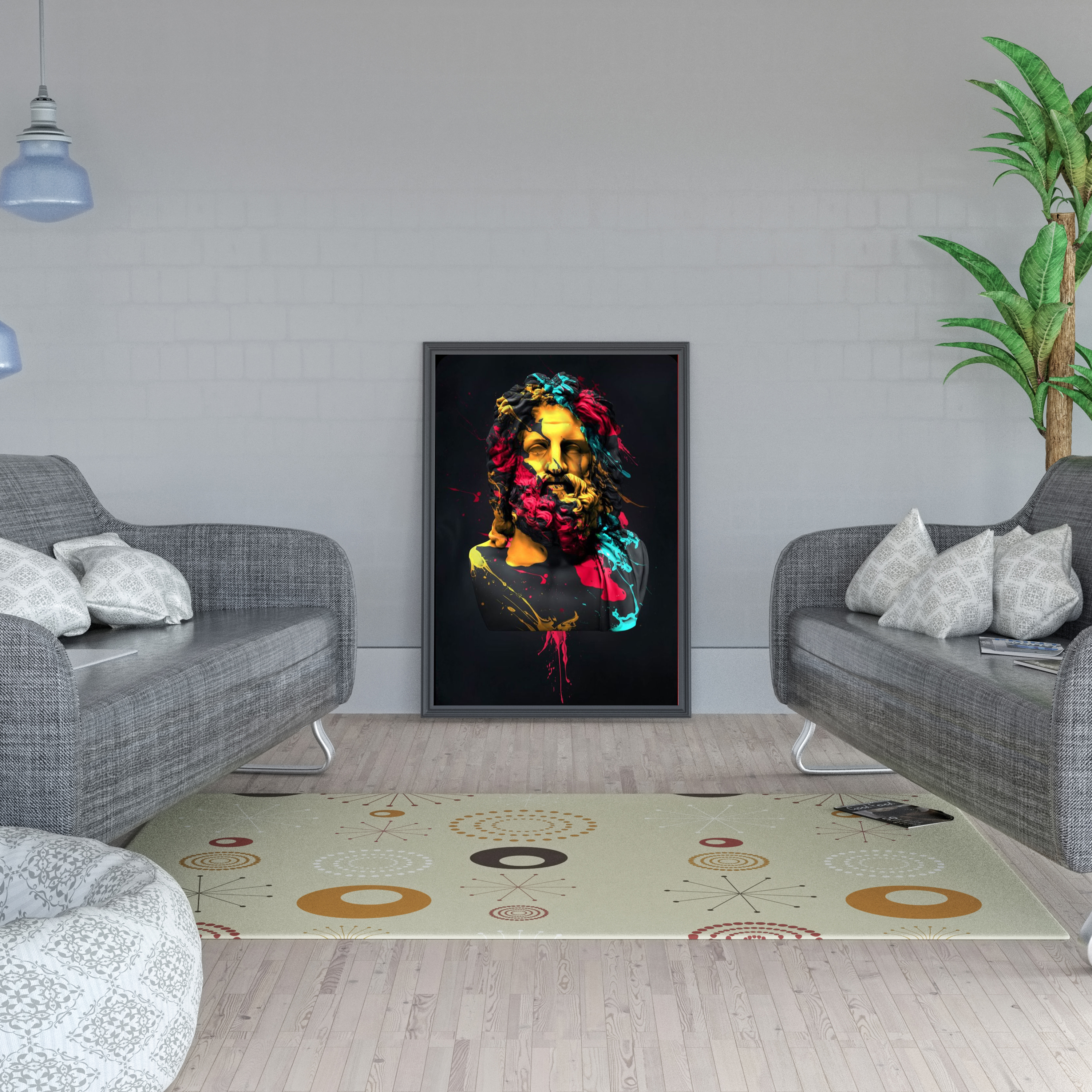 Molly HR0247 Картина по номерам 50 х 40 см Красочная картина Фото 2.