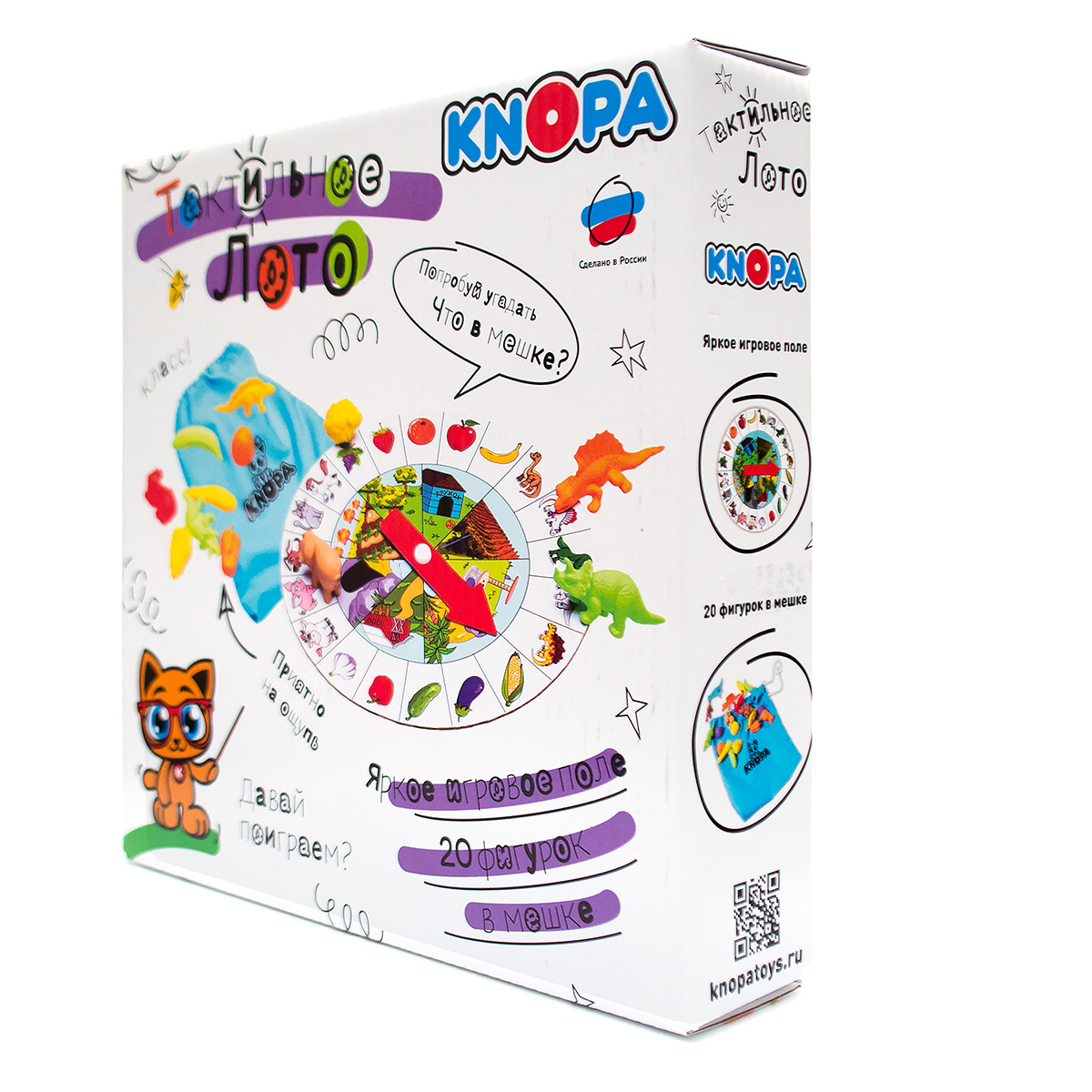 KNOPA Тактильное лото 87064 Фото 3.
