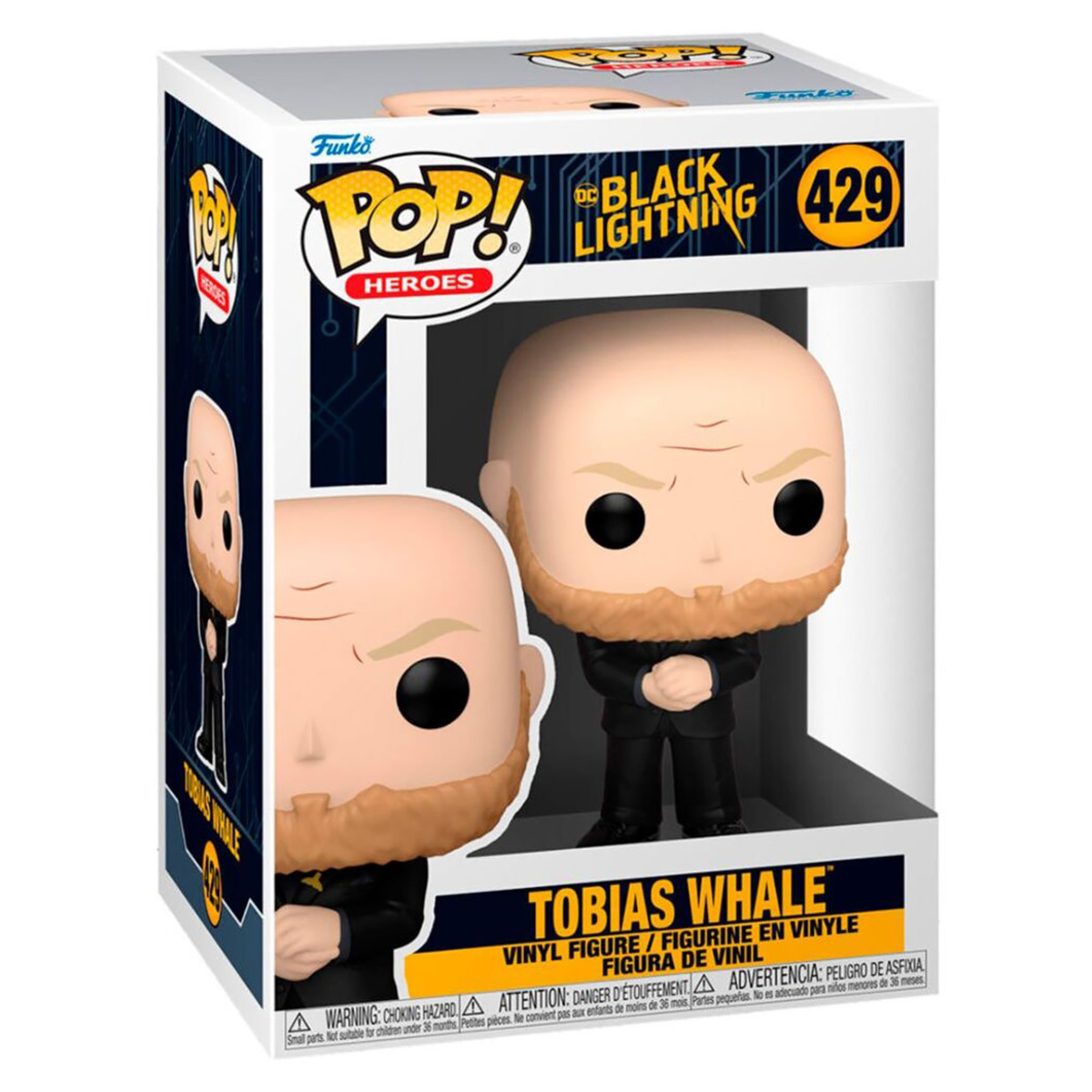 Funko Фигурка POP! Heroes:Black Lightning- Tobias Whale 11.5 х 8.8 х 15.9 см 57592 Фото 1.