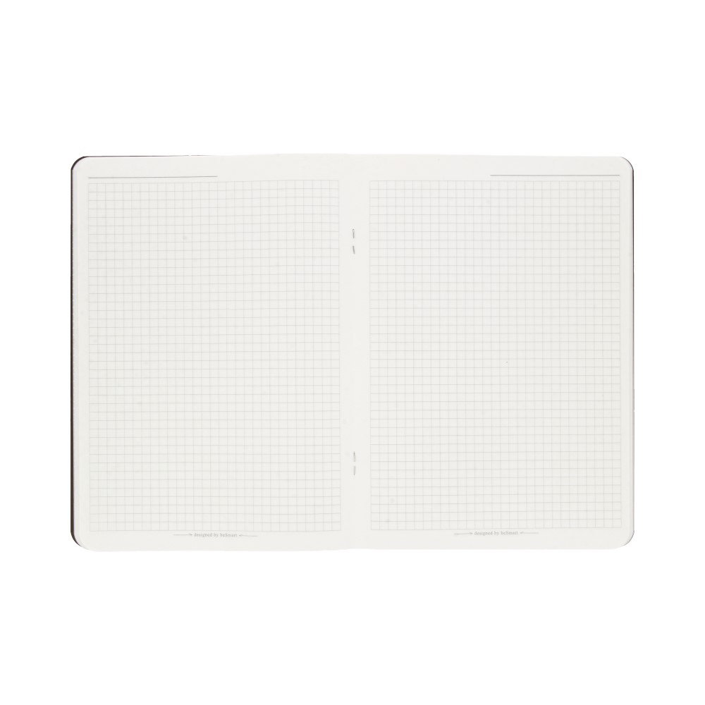 Be Smart N2506 Тетрадь общая Minimalism, серый A5 150х210 мм 40 л. на скрепке 65 г/кв.м клетка N2506 Фото 3.