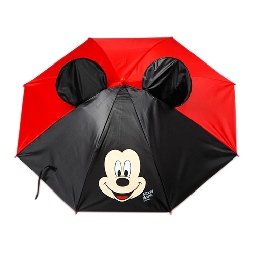 Disney Зонт детский Микки Маус с ушками механический 2919719 Фото 1.