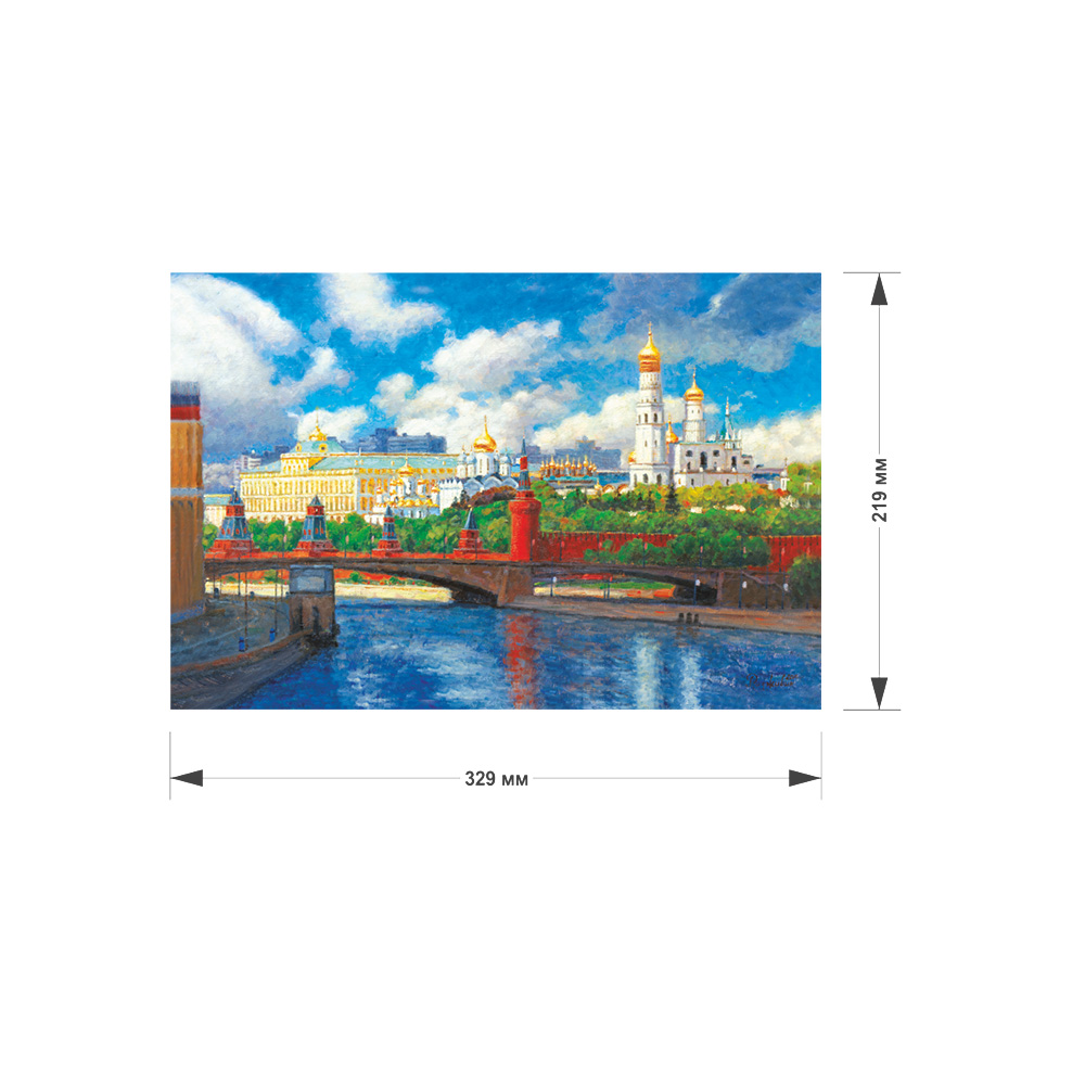DaVICI Пазл Московский Кремль 180 элемент. 7-41-12-190 Фото 3.