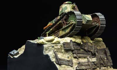MENG TS-011 танк FT-17 LIGHT TANK (RIVETED TURRET) 1/35 Фото 2.