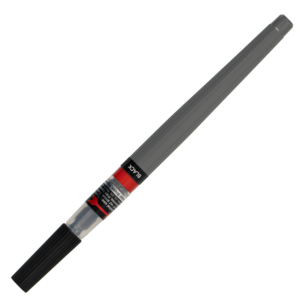 Pentel Кисть с краской Colour Brush Pigment 1-10 мм кисть XGFP-101X черный Фото 2.