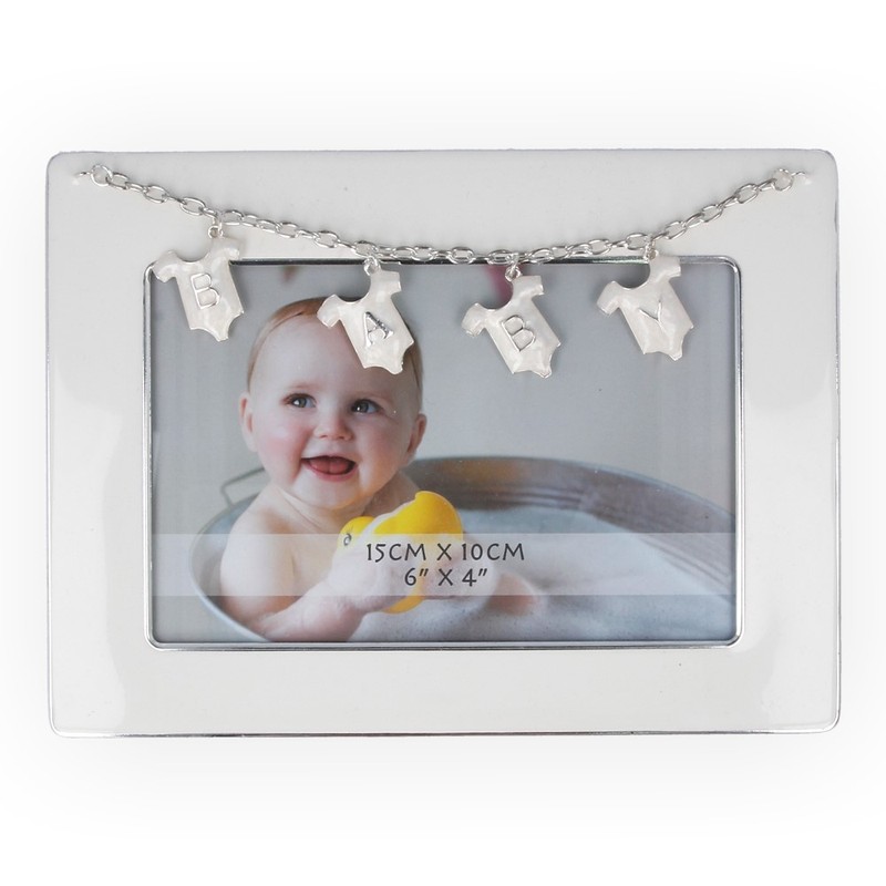 PLATINUM Фоторамка металлическая №02 10 х 15 см BABY PF11305N Фото 2.