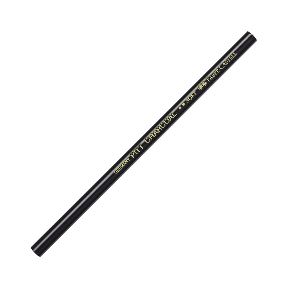 Faber Castell Карандаш угольный Pitt мягкий, натуральный 117403 Фото 1.