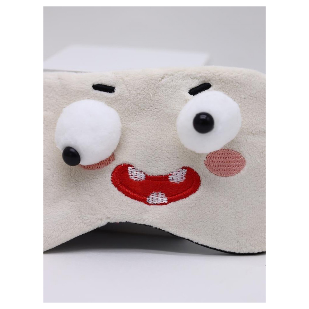 ILIKEGIFT Маска для сна гелевая 129-P064-3 Cute weirdos, white Фото 3.