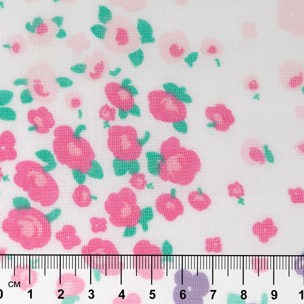 Ткань PEPPY Ткань муслиновая EMBRACE 100% хлопок 100 х 125 см Shannon Fabrics floral fields fuchsia Фото 5.
