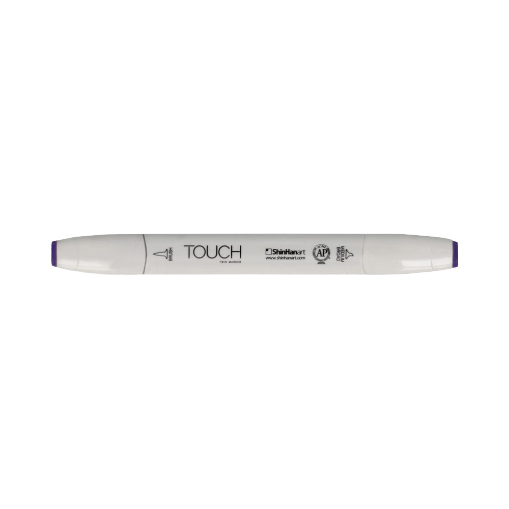 TOUCH TWIN BRUSH Маркер 1-8 мм кисть/перо скошенное 1210073 ультрамарин PB73 Фото 1.